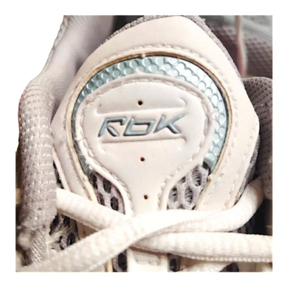 Reebok RBK DMX Sneakers Air-Cushioned Vintage Y2K - Worn Once Indoors Pearl Grey